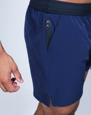 Short Masc Curto c/ Bolso e Zíper - Marinho