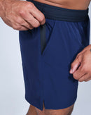 Short Masc Curto c/ Bolso e Zíper - Marinho