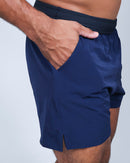 Short Masc Curto c/ Bolso e Zíper - Marinho