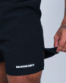 Short Masc c/ Short Térmico - Preto