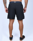 Short Masc c/ Short Térmico - Preto