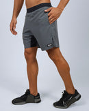 Short Masc Cós Estreito - Chumbo