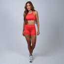 Short Intermediário Básico - Liso Vermelho
