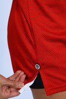 Regata unissex JESUS SAVES  - Vermelho