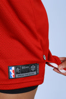 Regata unissex JESUS SAVES  - Vermelho
