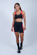 Short c/ Bolso Lateral Contrastante - Preto