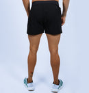 Short Curto Masc c/ Bolso e Zíper - Preto