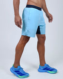 Short Masc Cós Estreito - Azul