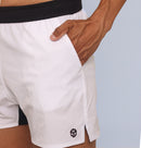 Short Curto Masc c/ Bolso e Zíper - Branco