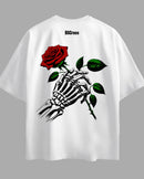 Oversized Exclusive - Caveira Elegante Branca