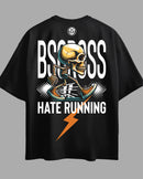 Oversized Exclusive - Hate Running Preta