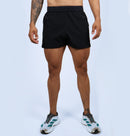 Short Curto Masc c/ Bolso e Zíper - Preto