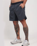 Short Masc c/ Bolso e Zíper - Chumbo