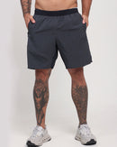 Short Masc c/ Bolso e Zíper - Chumbo