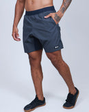 Short Masc Cós Estreito - Chumbo Mescla
