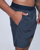 Short Masc Cós Estreito - Chumbo Mescla