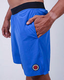 Short Masc Tactel Cós estreito - Azul