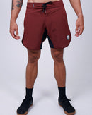 Berm Masc Speed One Color - Mescla Vinho