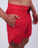 Berm Masc Speed One Color - Vermelho