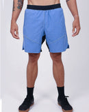 Short Masc c/ Bolso e Zíper - Mescla Azul