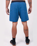 Short Masc c/ Bolso e Zíper - Azul Petróleo