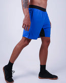 Short Masc Tactel Cós estreito - Azul