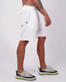 Short Masc em Malha Trabalhada - Natural