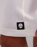Short Masc em Malha Trabalhada - Natural