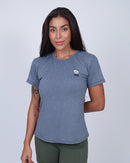 Camiseta Fem Wod Life - Cinza