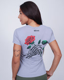 Cam Fem skull Hands - Cinza