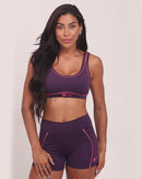 Short Levanta Bumbum c/ Debrum - Grape (Beringela)