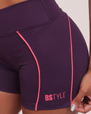 Short Levanta Bumbum c/ Debrum - Grape (Beringela)