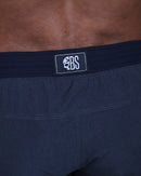 Short Masc Cós Estreito - Chumbo Mescla