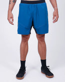 Short Masc c/ Bolso e Zíper - Azul Petróleo