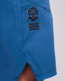 Short Masc c/ Bolso e Zíper - Azul Petróleo