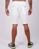 Short Masc em Malha Trabalhada - Natural