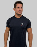 Camiseta Mas.  Cakes Martinez Preto