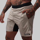 Short Masc c/ Short Térmico - Linho