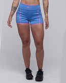 Short Intermediário c/ Bolso e Debrum - Azul Capri
