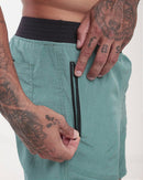 Short Masc c/ Bolso e Zíper - Verde