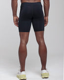 Short Masc Compressão running - Preto